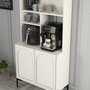 Hanah Home Lyon 80 Crema y Negro